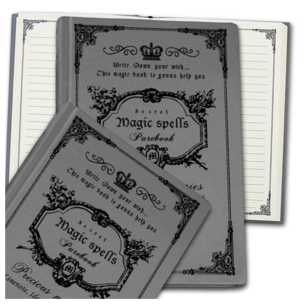 Užrašų knygelė, linijomis, 160 lapų, pilka, dekoruotas viršelis