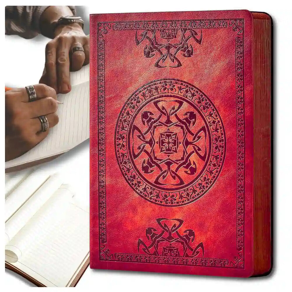 Užrašų knygelė, raudona, A6, 144 lapai