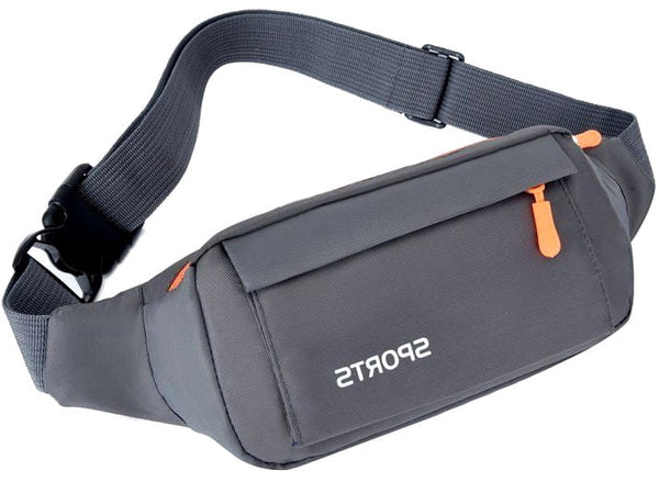 Vyriška juosmens rankinė, krepšys C120, pilka R229