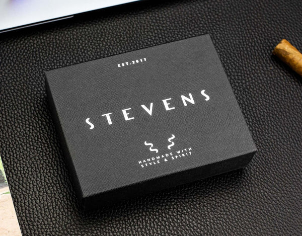 Vyriška natūralios odos piniginė Stevens Z05-8888A-R, RFID apsauga