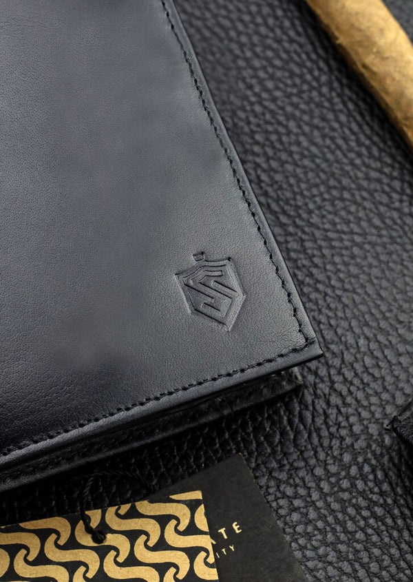 Vyriška natūralios odos piniginė Stevens Z06-325-R, RFID apsauga