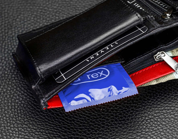 Vyriška natūralios odos piniginė Stevens Z06-8888-R, RFID apsauga