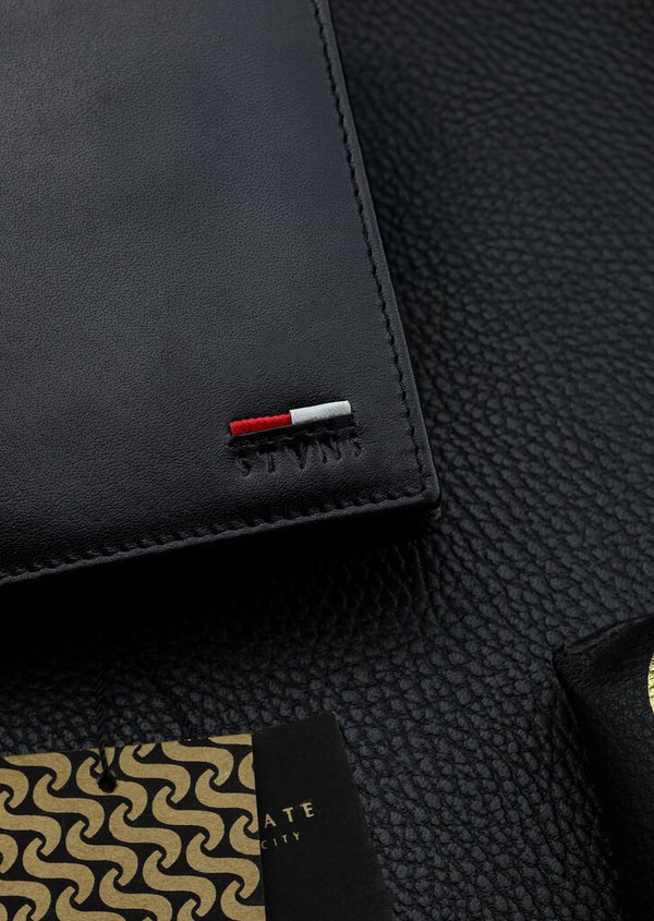 Vyriška natūralios odos piniginė Stevens Z07-326-R, RFID apsauga