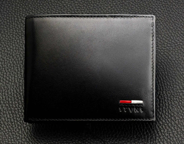Vyriška natūralios odos piniginė Stevens Z07-8888-R, RFID apsauga