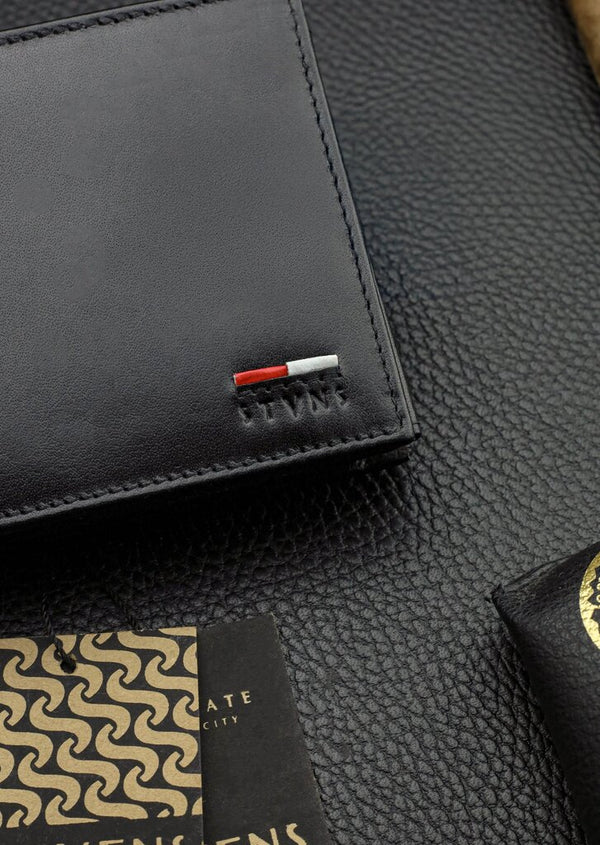 Vyriška natūralios odos piniginė Stevens Z07-8888-R, RFID apsauga