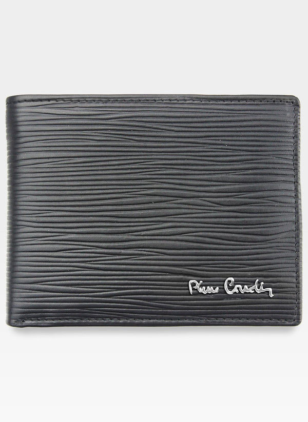 Vyriška odinė piniginė Pierre Cardin 8805 juodos spalvos S476