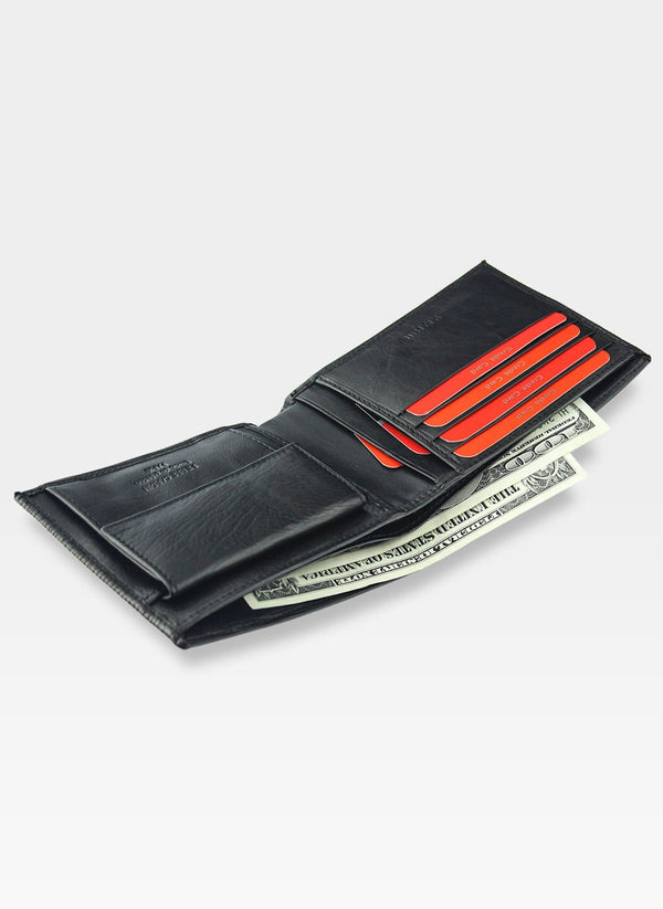 Vyriška odinė piniginė Pierre Cardin 8805 juodos spalvos S476