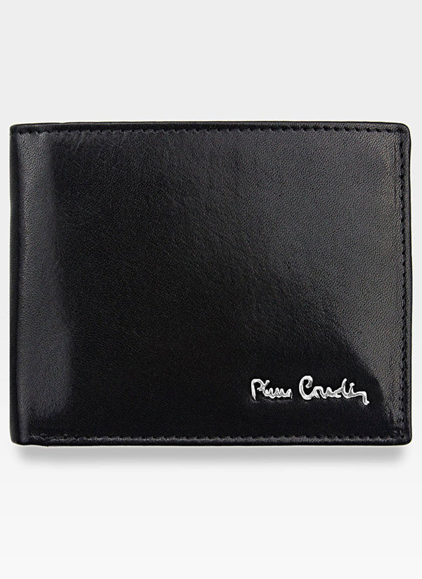 Vyriška odinė piniginė Pierre Cardin 8806 juodos spalvos S475