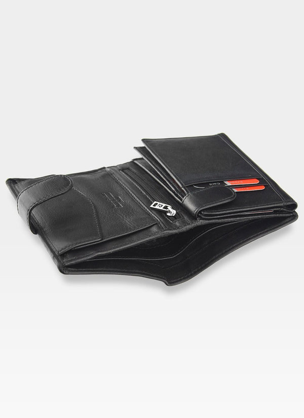 Vyriška odinė piniginė Pierre Cardin Tilak06 326A juoda S463