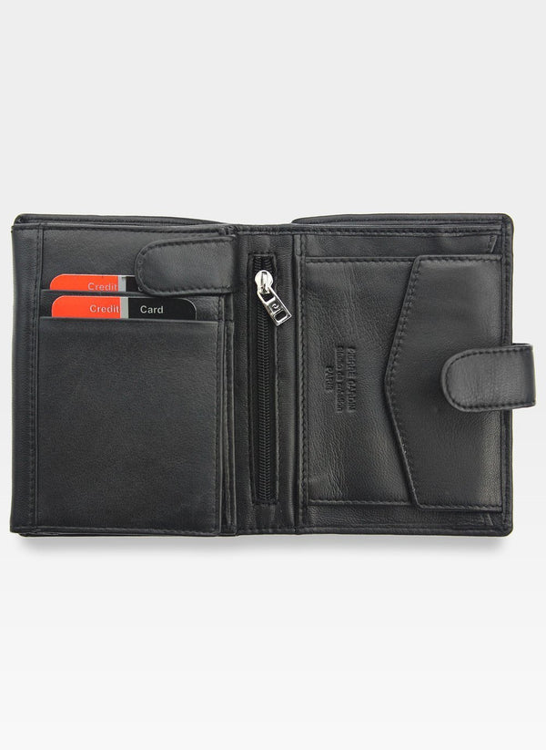 Vyriška odinė piniginė Pierre Cardin Tilak06 326A juoda S463