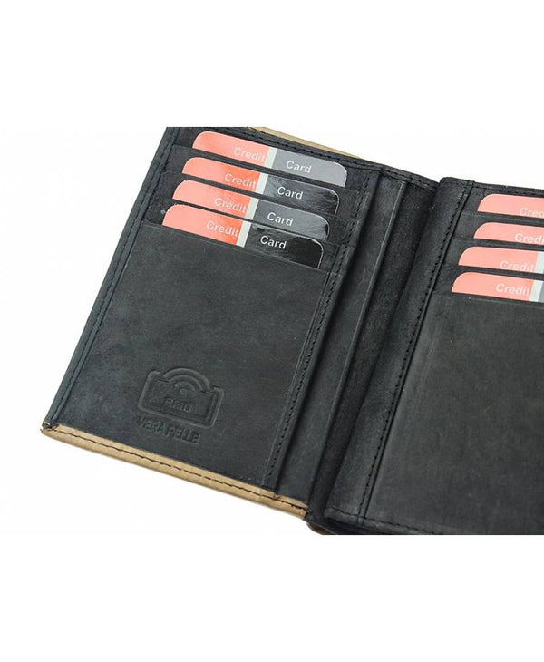 Vyriška odinė piniginė Pierre Cardin TILAK13 331 RFID Nero S466