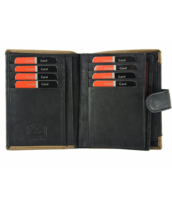 Vyriška odinė piniginė Pierre Cardin TILAK13 331 RFID Nero S466