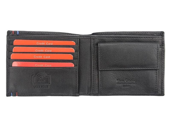 Vyriška odinė piniginė Pierre Cardin Tilak22 8824, juoda S455