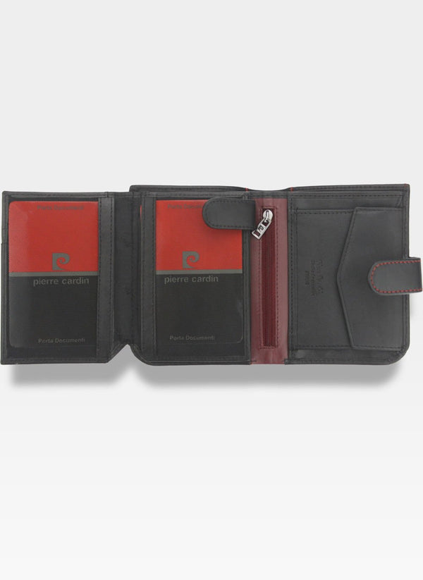 Vyriška odinė piniginė Pierre Cardin Tilak35 326A su RFID apsauga S447