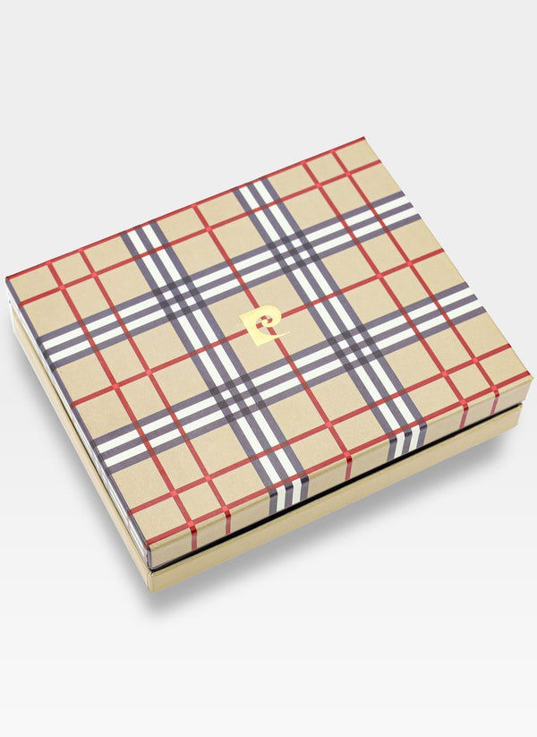 Vyriška odinė piniginė Pierre Cardin Tilak50 1812 konjako spalvos, RFID apsauga S443