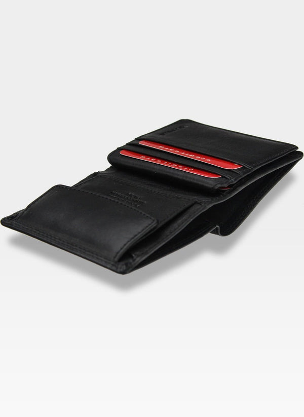 Vyriška odinė piniginė Pierre Cardin Tilak51 1812, juoda S439