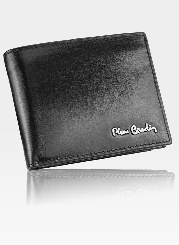 Vyriška odinė piniginė Pierre Cardin Tilak51 8824, juoda S437