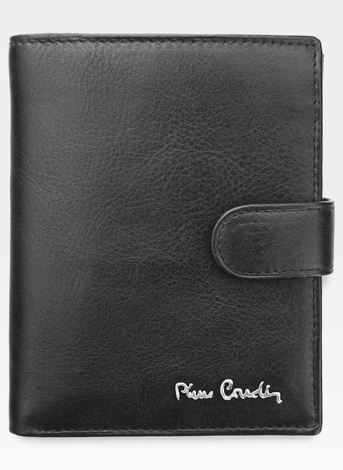 Vyriška odinė piniginė Pierre Cardin Tilak60 326A, juoda S434