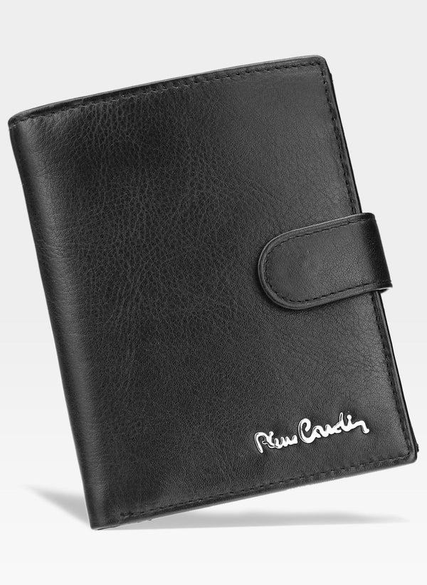 Vyriška odinė piniginė Pierre Cardin Tilak60 326A, juoda S434