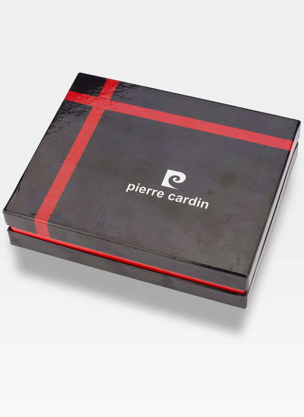 Vyriška odinė piniginė Pierre Cardin Tilak60 326A, juoda S434