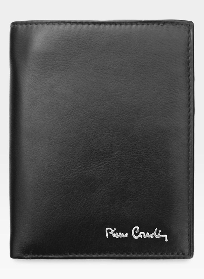 Vyriška odinė piniginė Pierre Cardin Tilak60 331, juoda S433