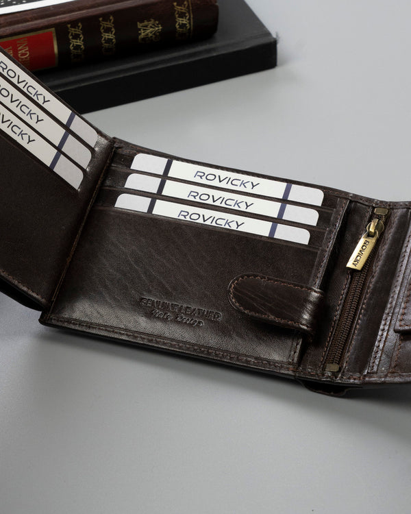 Vyriška odinė piniginė Rovicky RV100 S424