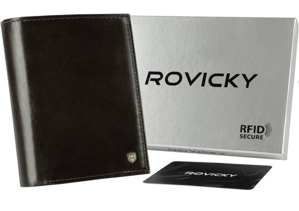 Vyriška odinė piniginė Rovicky RV101 S423