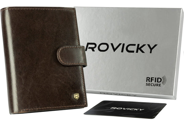 Vyriška odinė piniginė Rovicky RV103 S421