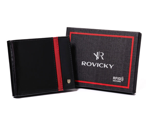 Vyriška odinė piniginė Rovicky RV109 S415