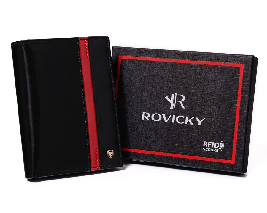 Vyriška odinė piniginė Rovicky RV113 S410