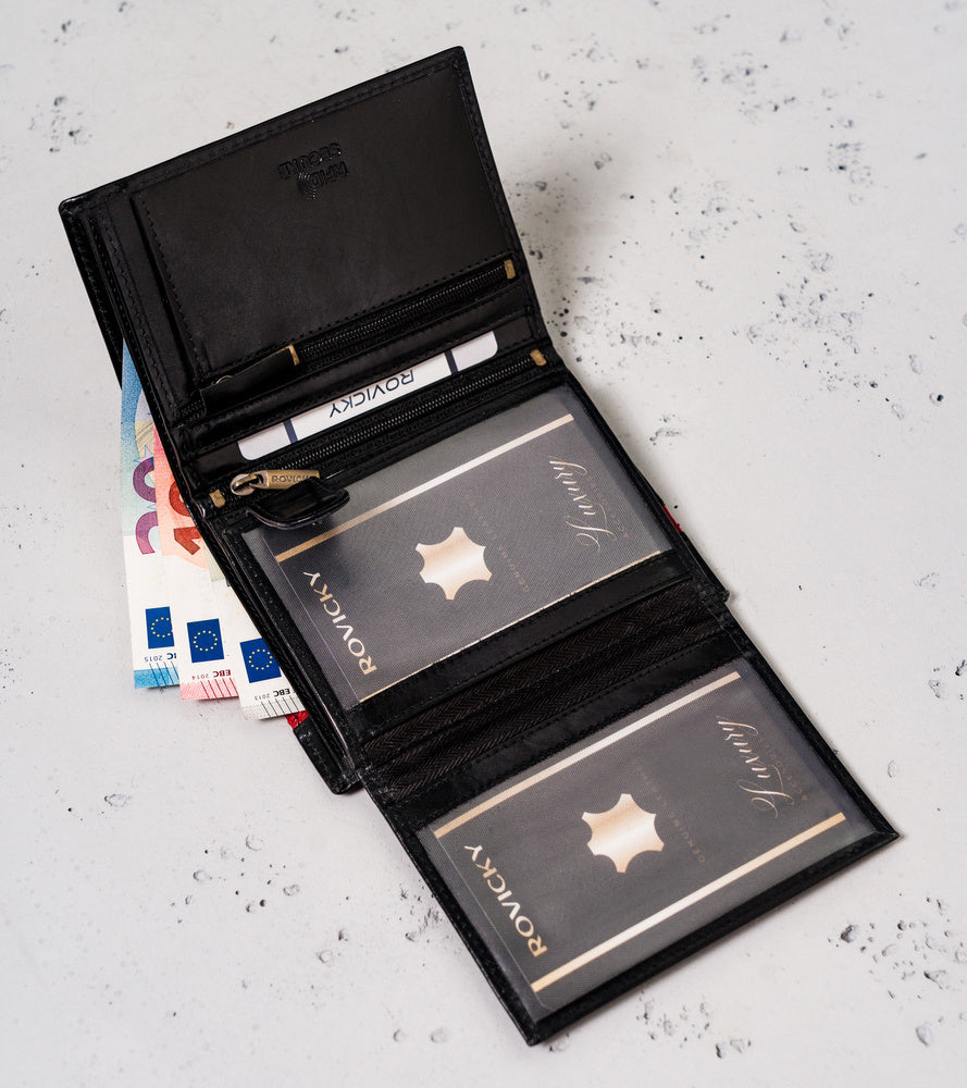 Vyriška odinė piniginė Rovicky RV113 S410