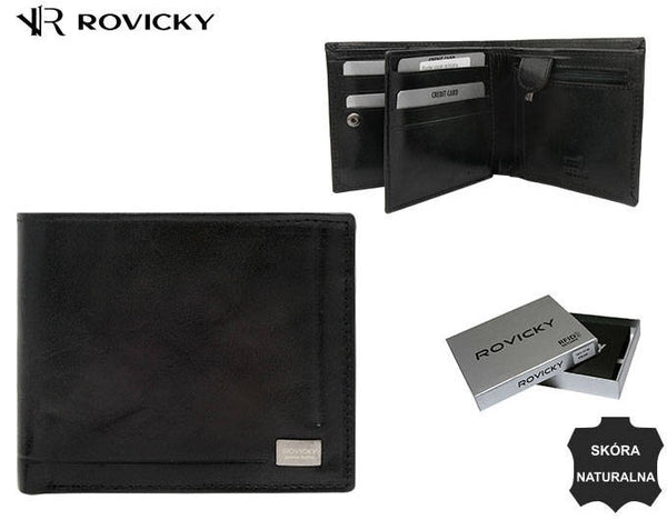 Vyriška odinė piniginė Rovicky RV118 S405