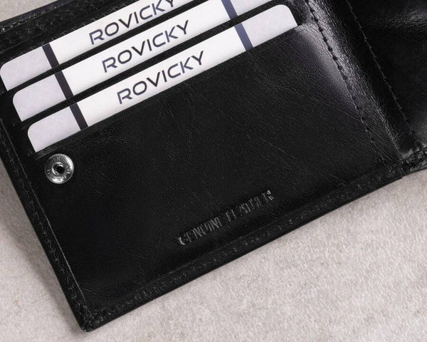 Vyriška odinė piniginė Rovicky RV118 S405