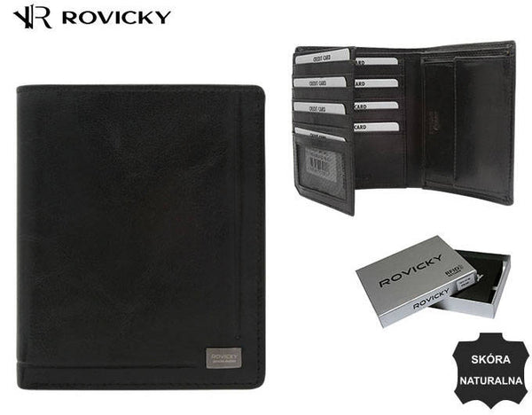 Vyriška odinė piniginė Rovicky RV120 S402