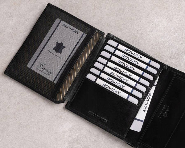 Vyriška odinė piniginė Rovicky RV121 S401
