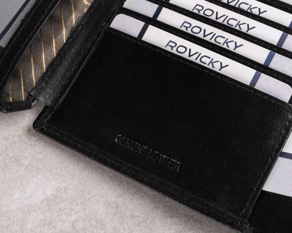 Vyriška odinė piniginė Rovicky RV121 S401