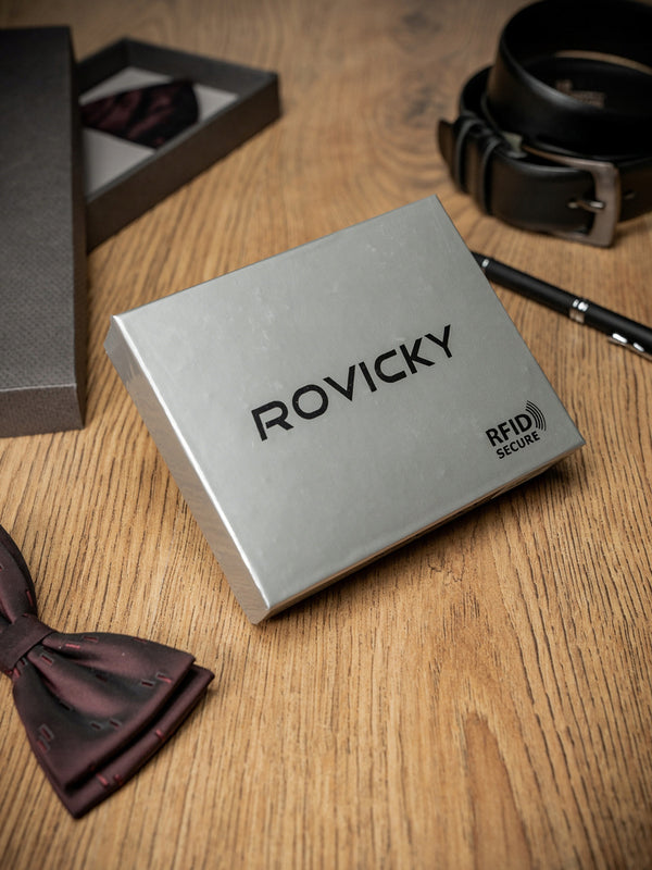Vyriška odinė piniginė Rovicky RV126 S396