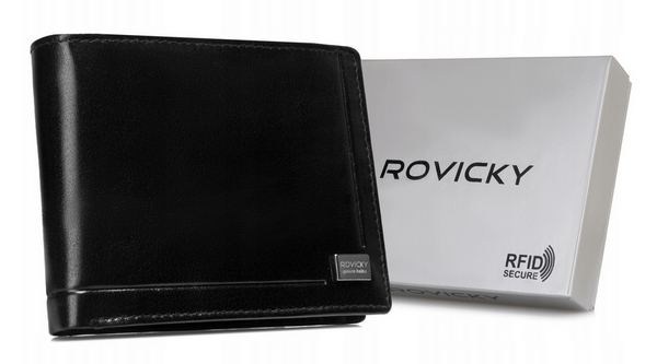 Vyriška odinė piniginė Rovicky RV131 S390