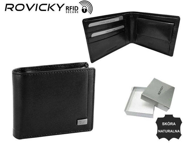Vyriška odinė piniginė Rovicky RV131 S390