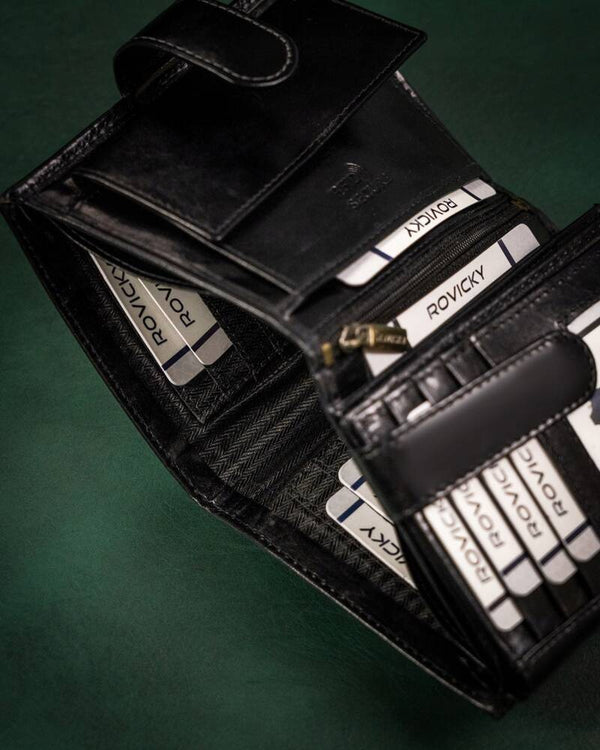 Vyriška odinė piniginė Rovicky RV133 S388