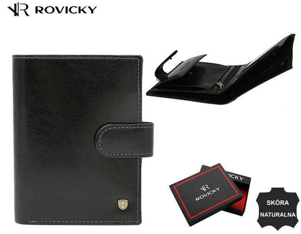 Vyriška odinė piniginė Rovicky RV134 S387