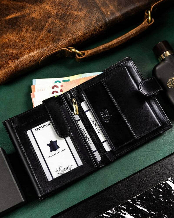 Vyriška odinė piniginė Rovicky RV136 S385