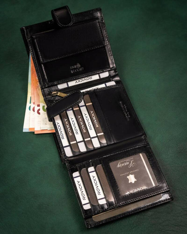 Vyriška odinė piniginė Rovicky RV136 S385