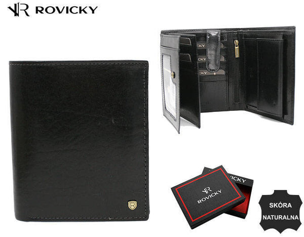 Vyriška odinė piniginė Rovicky RV137 S384