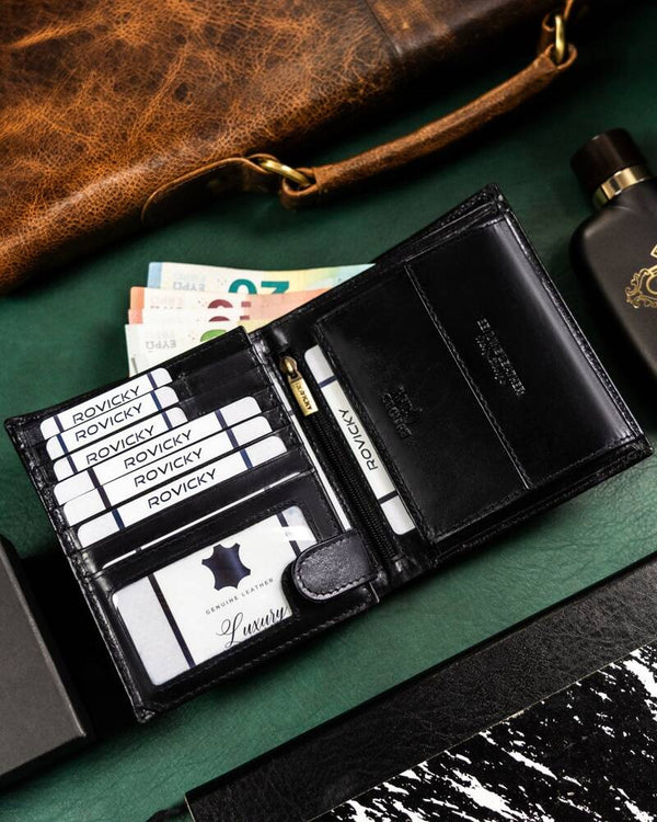 Vyriška odinė piniginė Rovicky RV139 S382