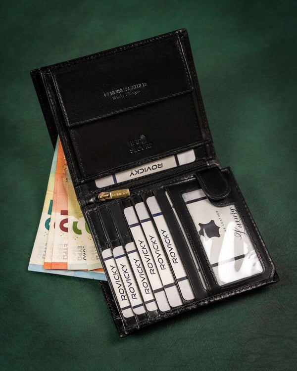 Vyriška odinė piniginė Rovicky RV139 S382