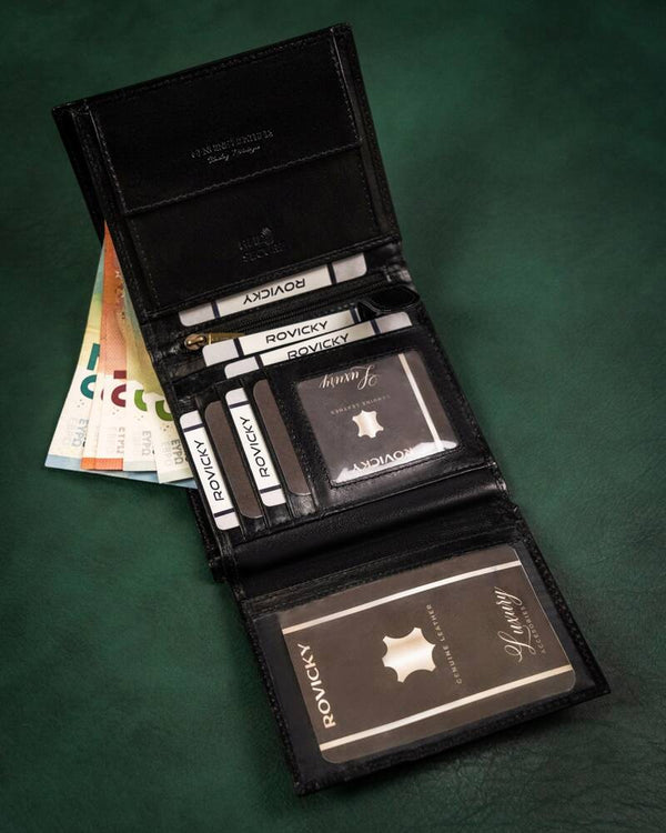 Vyriška odinė piniginė Rovicky RV139 S382