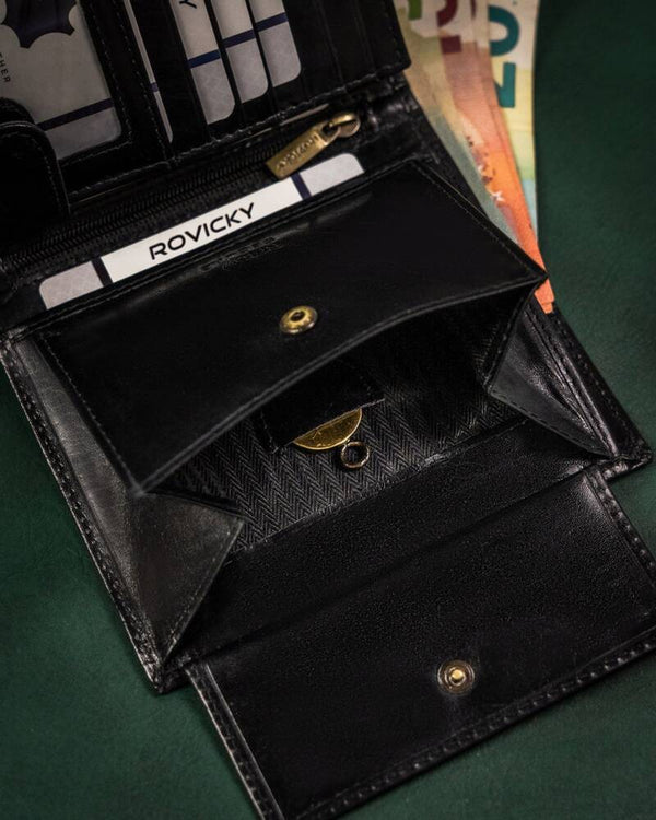 Vyriška odinė piniginė Rovicky RV139 S382