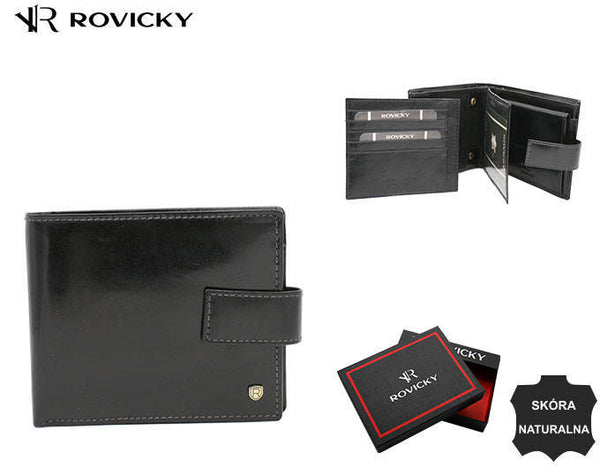 Vyriška odinė piniginė Rovicky RV144 S376