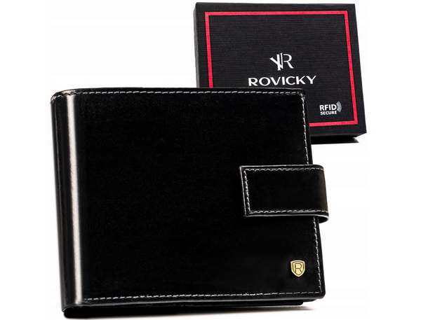 Vyriška odinė piniginė Rovicky RV144 S376